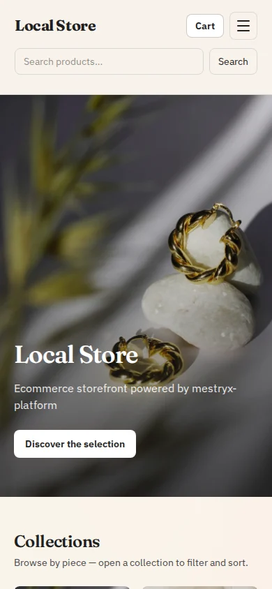 SSR storefront